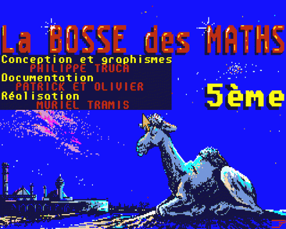 Bosse des Maths 5ème (La)